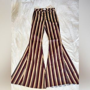 Large wide leg pants.